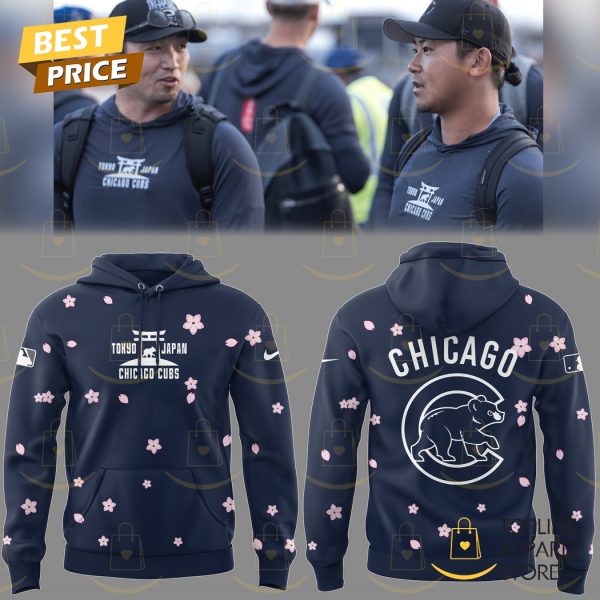 Chicago Cubs x 2025 Tokyo Series Cherry Blossom Hoodie