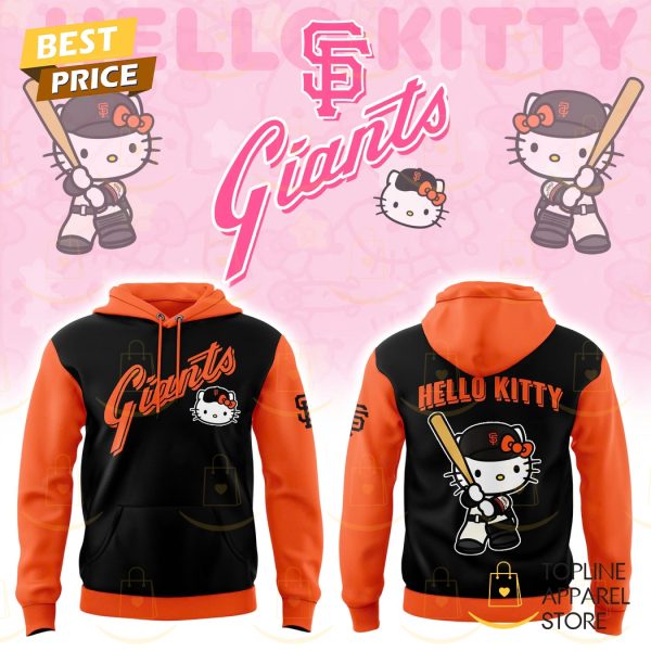 San Francisco Giants x Hello Kitty Orange Hoodie