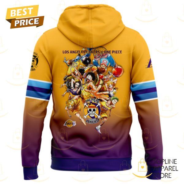 Los Angeles Lakers x Jinbe One Piece The Straw Hat Pirates Hoodie