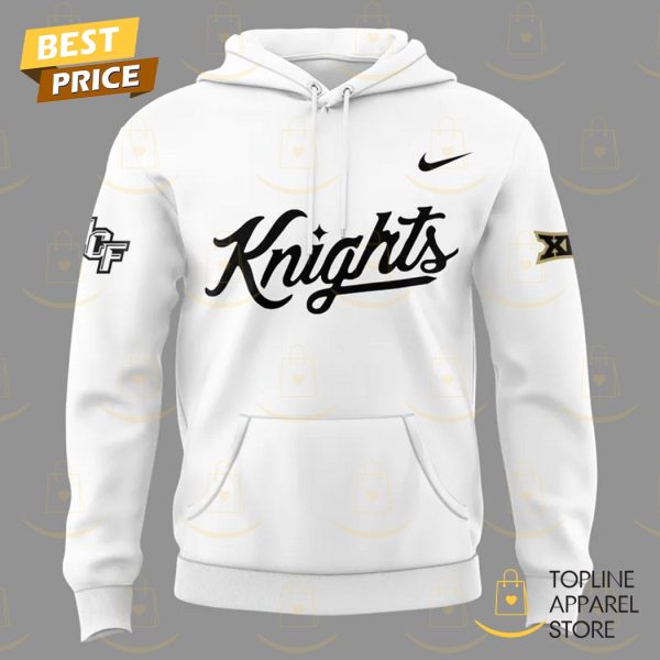 2025 UCF Knights Softball Logo Hoodie – White