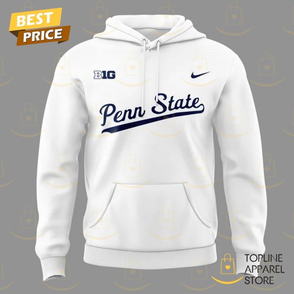 Penn State Nittany Lions Softball – For The Glory Hoodie – White