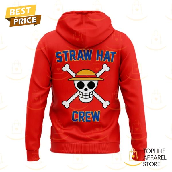 2025 One Piece Straw Hat x Boston Red Sox Hoodie