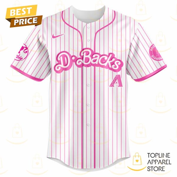 2025 Arizona Diamondbacks x Barbie Night Game Baseball Jersey