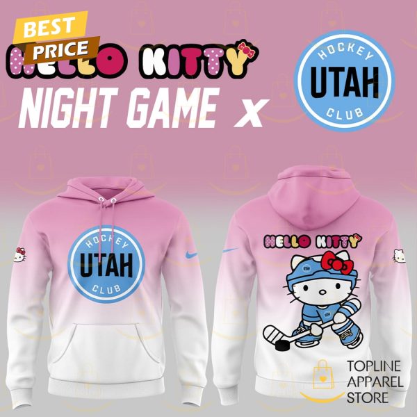 Utah Hockey Club x Hello Kitty Night Hoodie – Pink