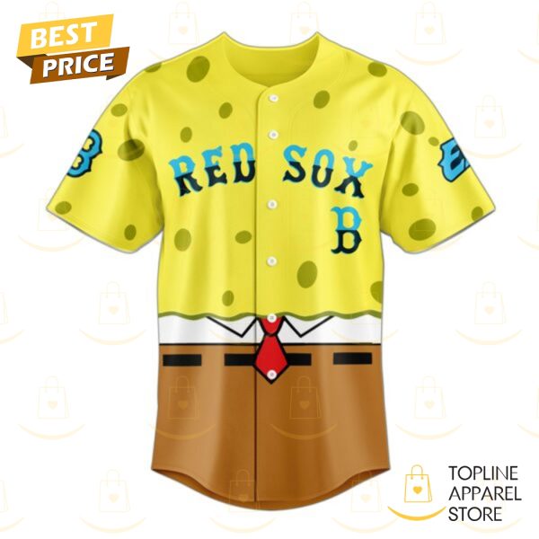 SpongeBob SquarePants x Boston Red Sox 2025 Baseball Jersey