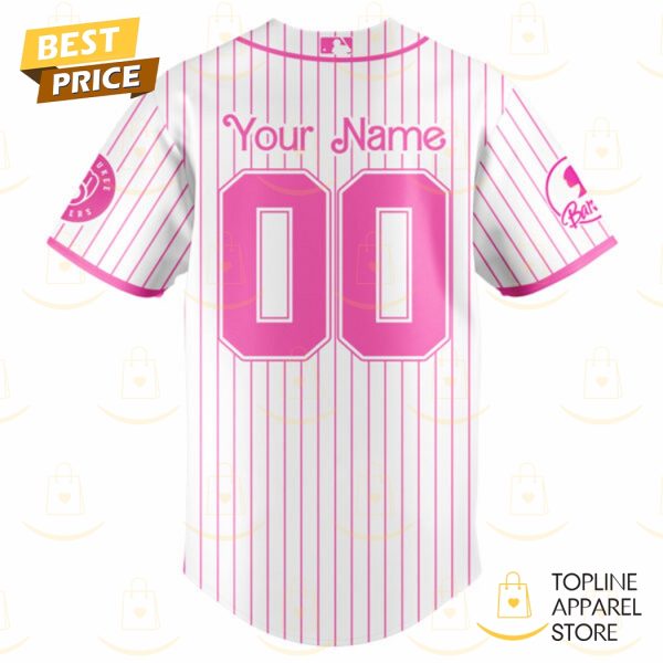 Personalized Milwaukee Brewers x Barbie Night Game 2025 Baseball Jersey