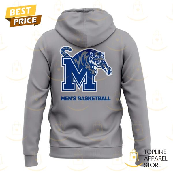 2025 Memphis Tigers Mens Basketball Zip Hoodie