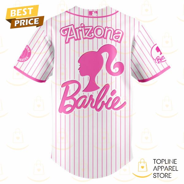 2025 Arizona Diamondbacks x Barbie Night Game Baseball Jersey