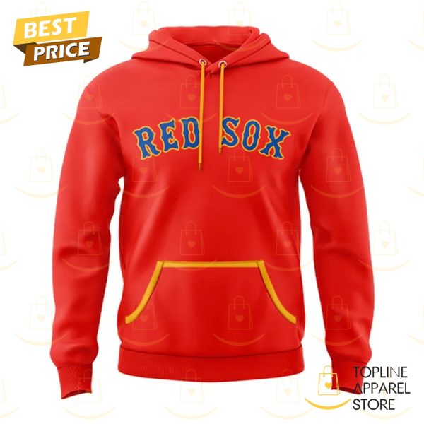 2025 One Piece Straw Hat x Boston Red Sox Hoodie