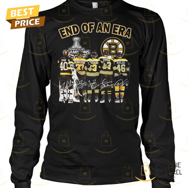 Boston Bruins End Of An Era Signature Unisex T-Shirt