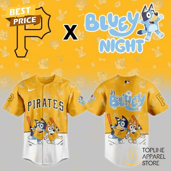 Pittsburgh Pirates 2025 Bluey Night Baseball Jersey