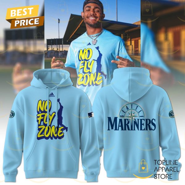 Seattle Mariners No Fly Zone Hoodie – Blue