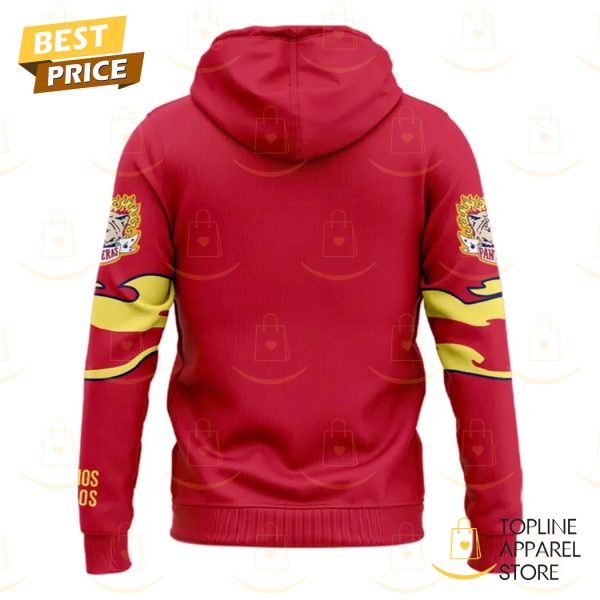 Florida Panthers x Vamos Gatos Night Hoodie – Red