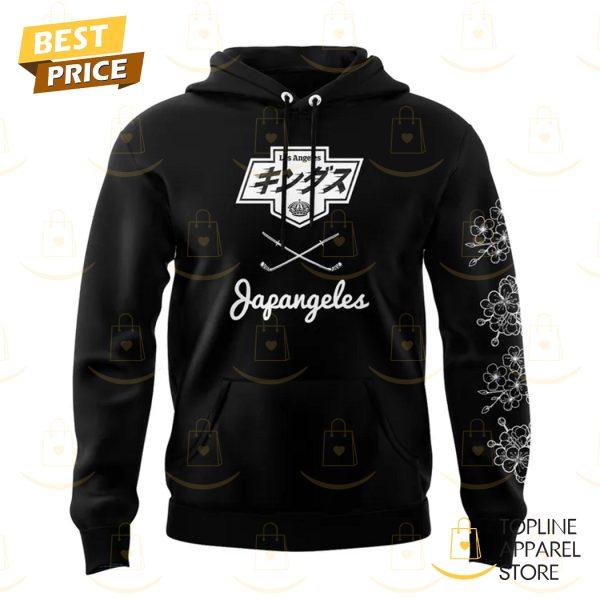 Los Angeles Kings x Japangeles 2025 Black Hoodie