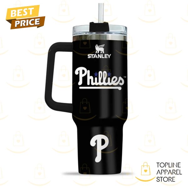 Philadelphia Phillies J T Realmuto Signature Tumbler With Handle And Straw