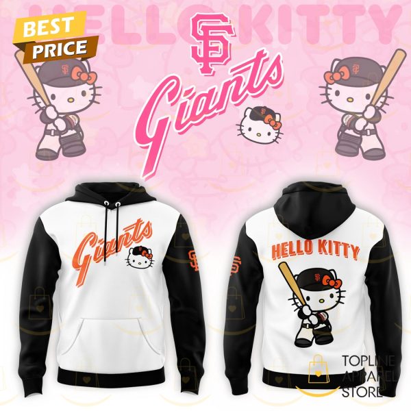 San Francisco Giants x Hello Kitty Black Hoodie