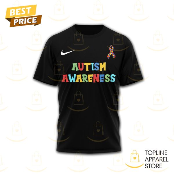 Bluey x  Autism Awareness 3D T-Shirt – Black