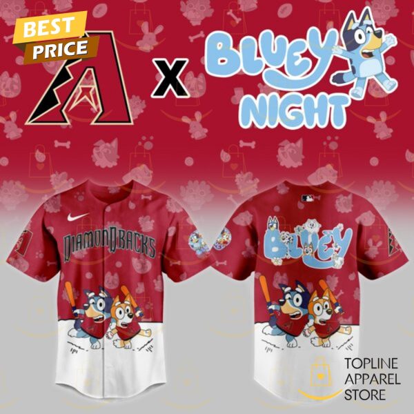 Arizona Diamondbacks 2025 Bluey Night Baseball Jersey