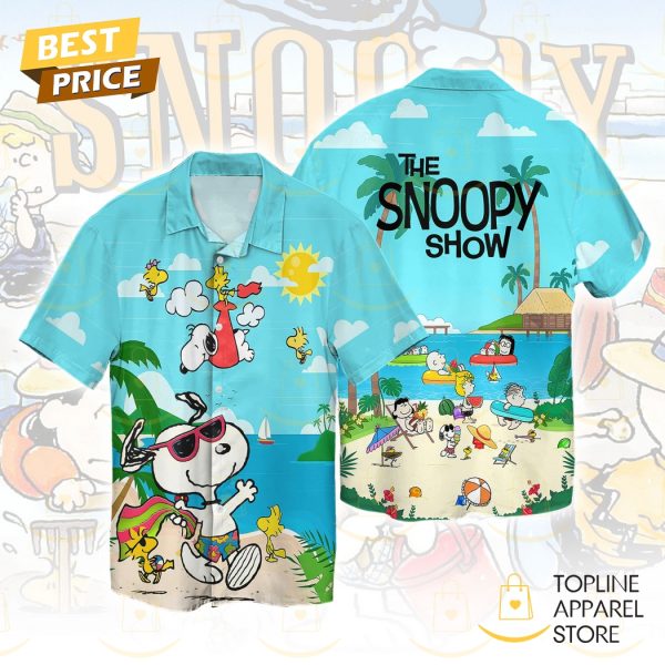 The Summer Snoopy Show Hawaiian Shirt