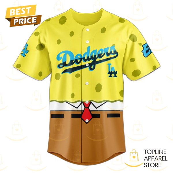 SpongeBob SquarePants x Los Angeles Dodgers 2025 Baseball Jersey