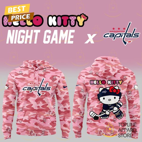 Washington Capitals x Hello Kitty Night Game Hoodie