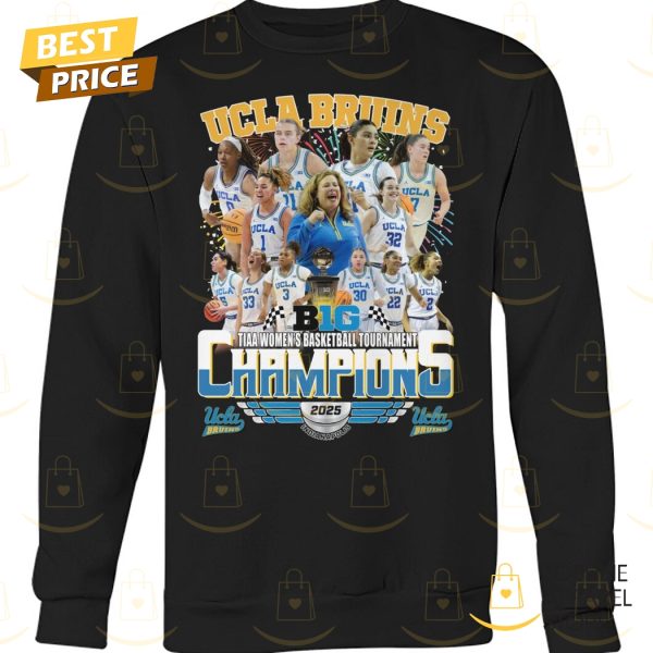 UCLA Bruins TIAA Women Basketball Tournament Champions 2025 Unisex T-Shirt