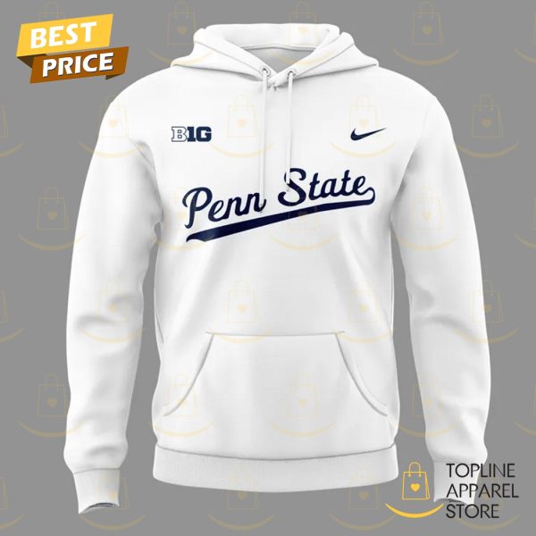 Penn State Nittany Lions Softball 2025 Hoodie – White