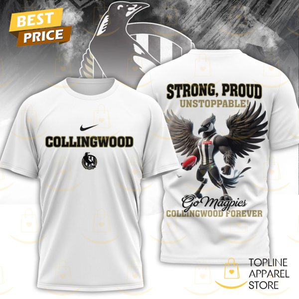 Collingwood – Strong Proud Unstoppable 3D T-Shirt