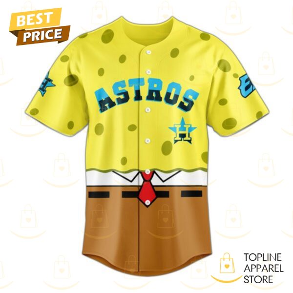 SpongeBob SquarePants x Houston Astros 2025 Baseball Jersey