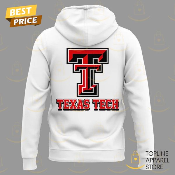 Texas Tech Red Raiders Basketball Hoodie – White