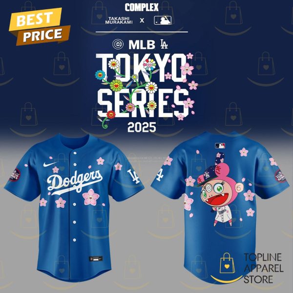 2025 Tokyo Series Los Angeles Dodgers Baseball Jersey