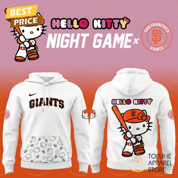 San Francisco Giants x Hello Kitty Night Game 2025 Hoodie