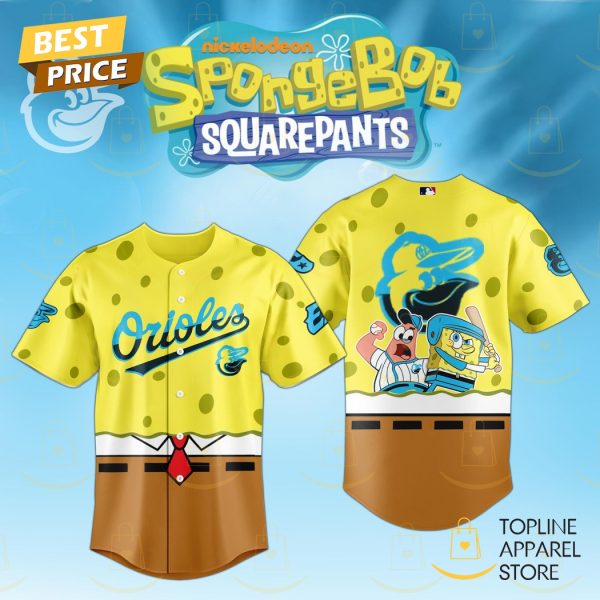 SpongeBob SquarePants x Baltimore Orioles 2025 Baseball Jersey