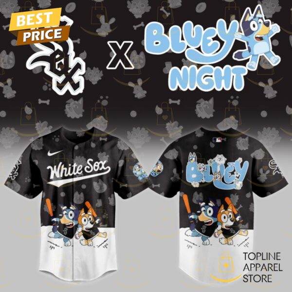 Chicago White Sox 2025 Bluey Night Baseball Jersey