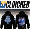 ACC Champions 2025 Duke Blue Devils Men Basketball Hoodie – Blue