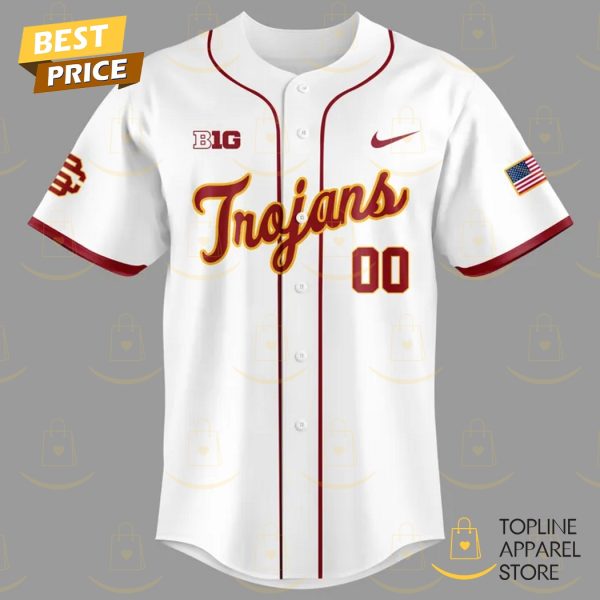 Personalized 2025 USC Trojans Baseball Jersey