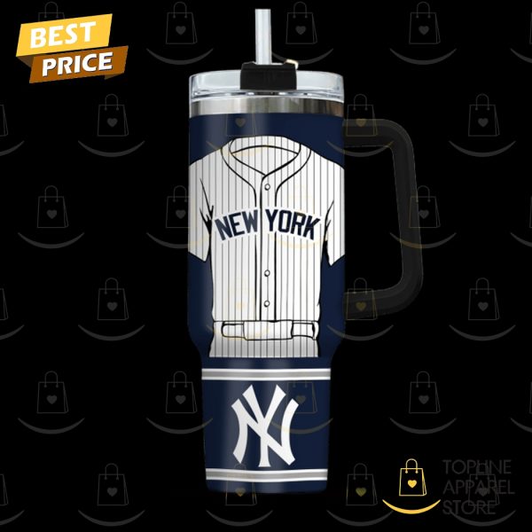 New York Yankees Aaron Judge Tumbler With Handle And Straw