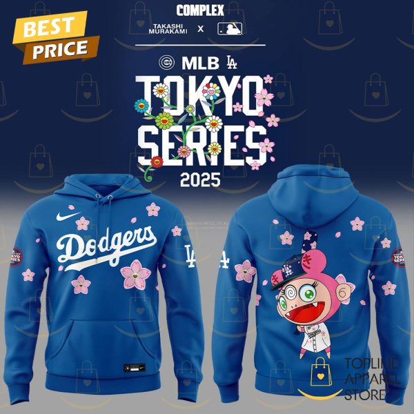 2025 Tokyo Series Los Angeles Dodgers Hoodie – Blue