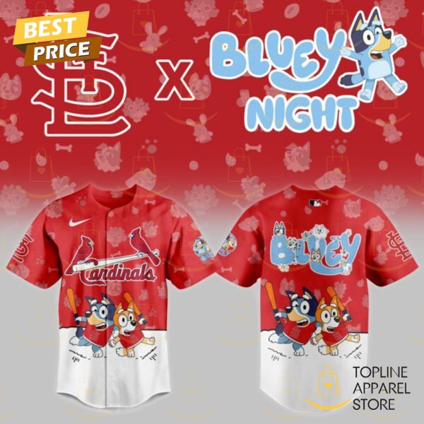 St.Louis Cardinals 2025 Bluey Night Baseball Jersey