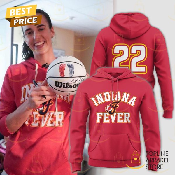 2025 Caitlin Clark Indiana Fever Hoodie – Red