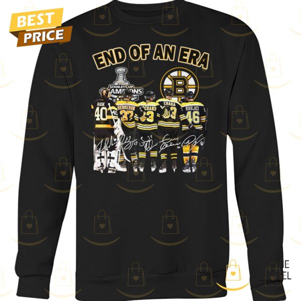 Boston Bruins End Of An Era Signature Unisex T-Shirt