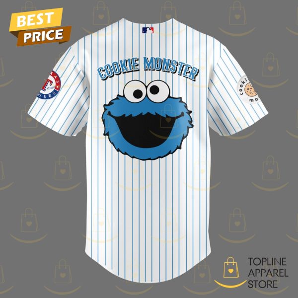 Texas Rangers x Cookie Monster Baseball Jersey