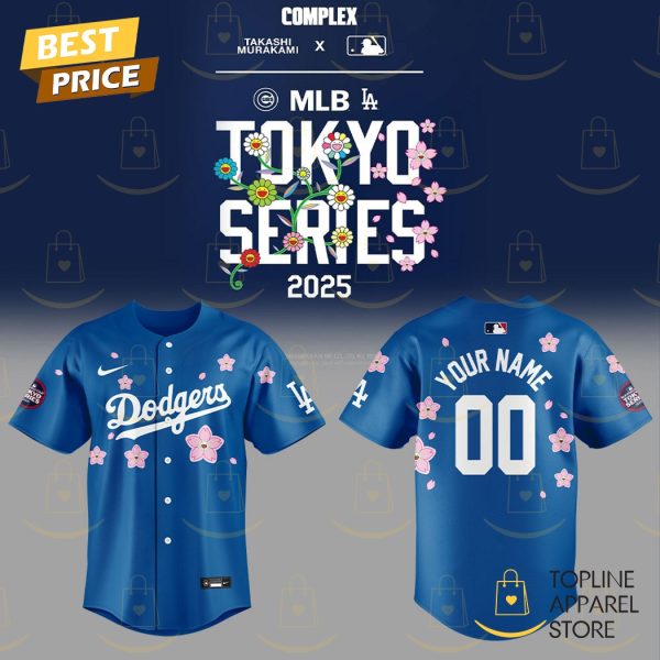 Los Angeles Dodgers x Tokyo Series 2025 Baseball Jersey