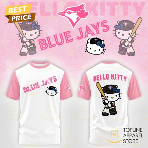 Toronto Blue Jays x Hello Kitty Version 2025 3D T-Shirt