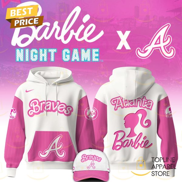 2025 Atlanta Braves x Barbie Night Game Hoodie