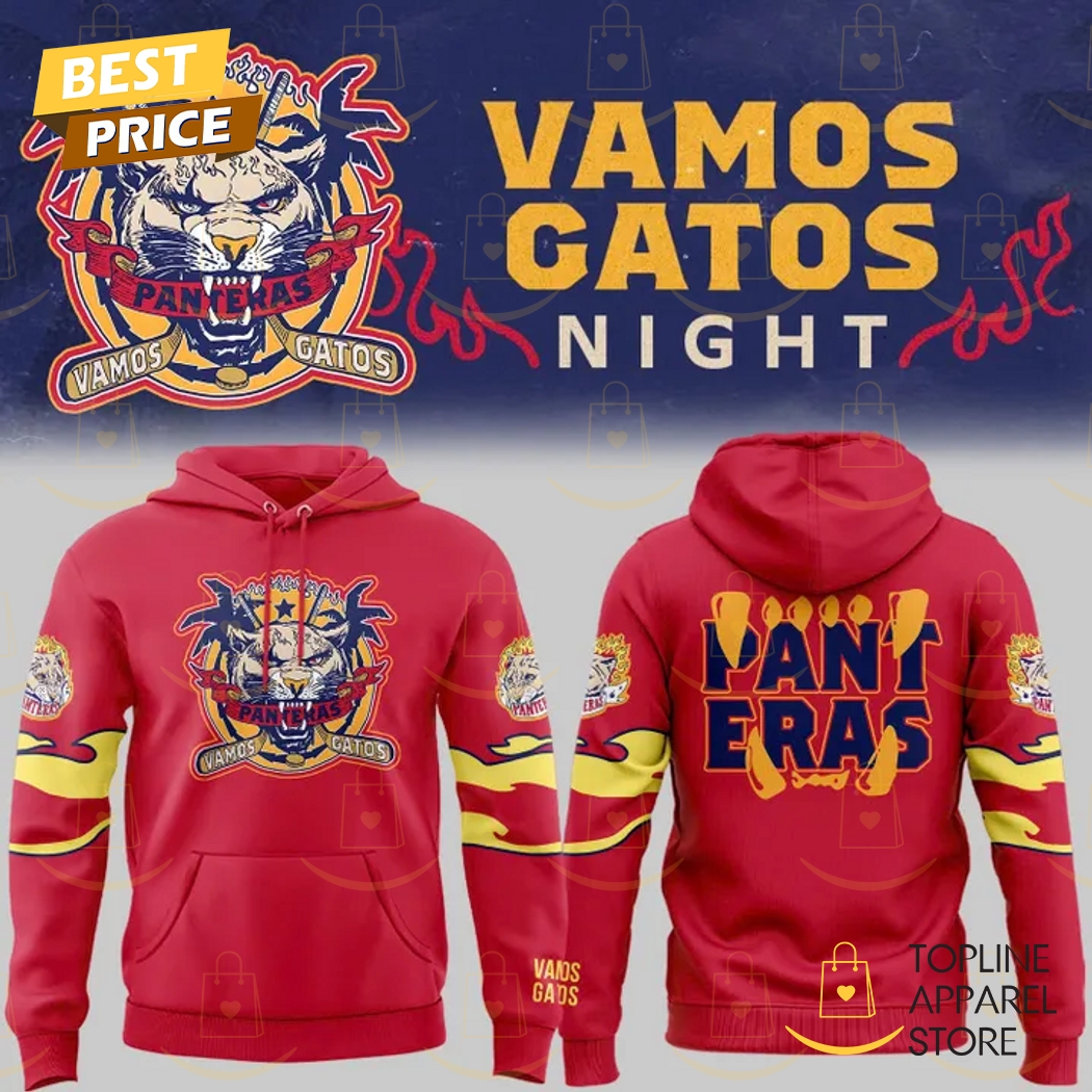 Florida Panthers x Vamos Gatos Night Hoodie Florida Panthers x Vamos Gatos Night Hoodie
