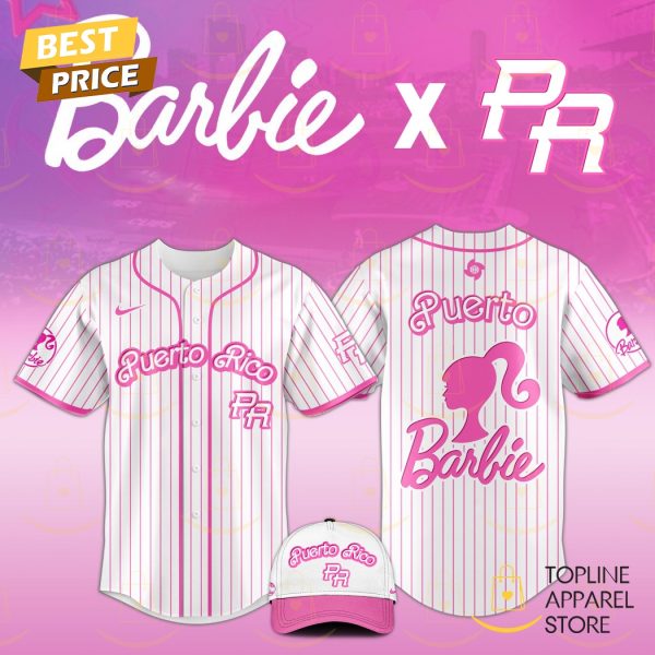 Puerto Rico National Baseball Team x Barbie Night Game 2025 Baseball Jersey