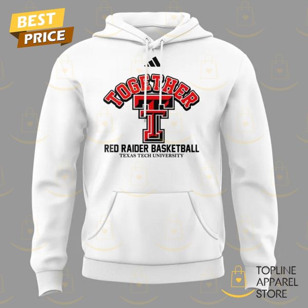 Texas Tech Red Raiders Basketball Hoodie – White