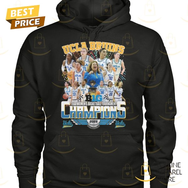 UCLA Bruins TIAA Women Basketball Tournament Champions 2025 Unisex T-Shirt