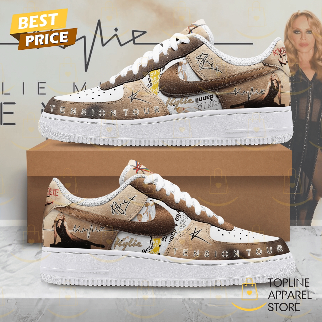 Kylie Minogue Tension Tour Signature Air Force 1 Kylie Minogue Tension Tour Signature Air Force 1